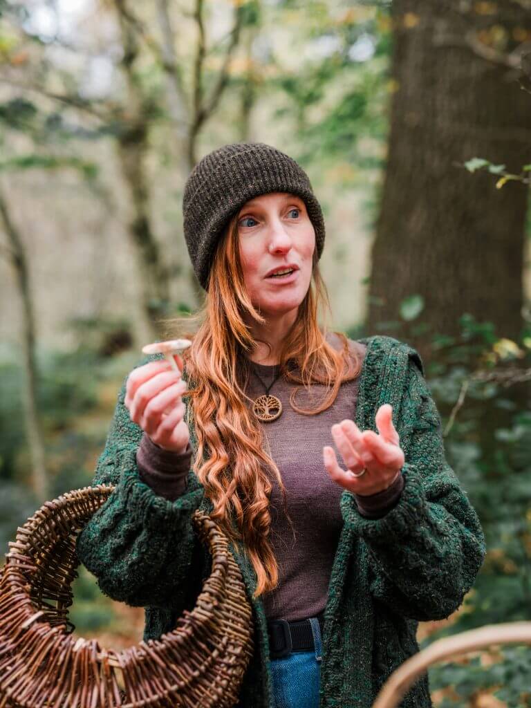 Bex Northman, forager and founder of Wild & Weeds